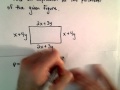 Perimeter and Expression Simplification