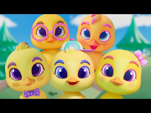 Five Little Ducks Nursery Rhyme + More Baby Songs & Cartoon Videos
