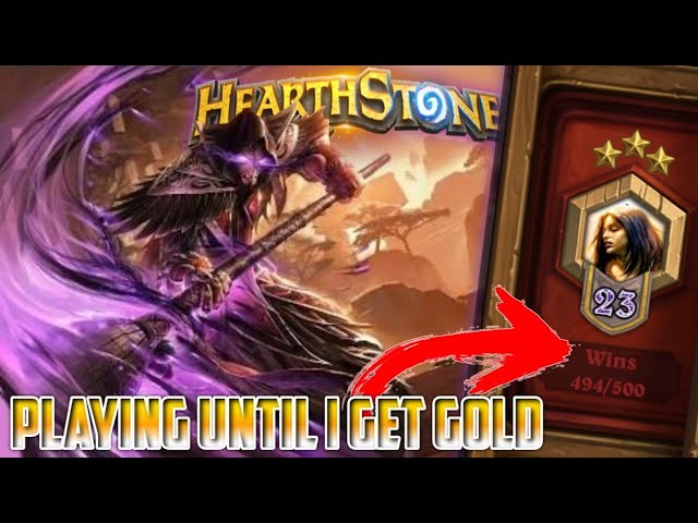 Playing For Gold | Hearthstone