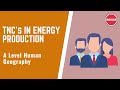 Transnational Corporations and Economic Impact