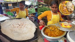 Original PITAI PARATHA Of Kolkata 30Rs/- Only By Hardworking Lady - Indian Street Food