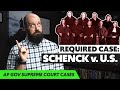 Understanding Schenck v. United States
