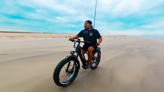 How I Set Up My Beach Fishing E-Bike for Surf Fishing- Heybike Alpha