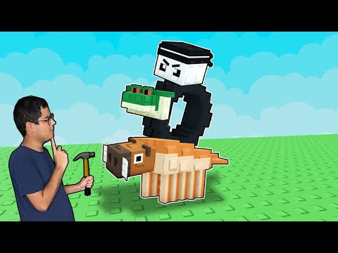 CRIEI O MEU PRÓPRIO BRAINROT! (ROBLOX - BUILD A BRAINROT)