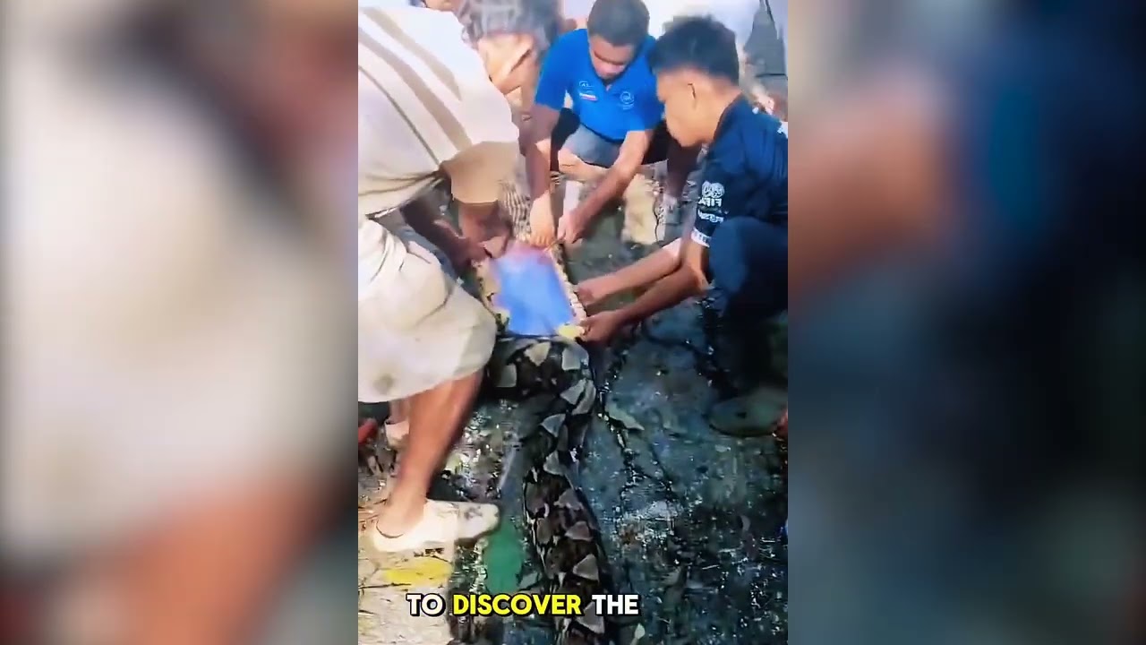 สะพรึง! ชายวัย 30 ถูกงูเหลือมยักษ์ขนาด 7 เมตรกลืนทั้งตัว หลังเดินเข้าส...