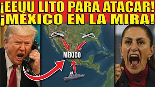 🚨¡PENTÁGONO FILTRA PLAN! EEUU PREPARA ATAQUE CONTRA MÉXICO! ¡ALERTA ROJA!