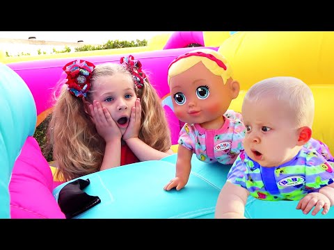 Diana finge ser babá do bebê Oliver