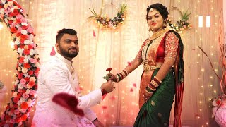 Vrushali Love Aniket #engagement Cinematic Video