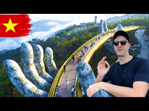 This is Blowing Up Vietnam for a reason | Golden Bridge in Ba Na Hills, Da nang