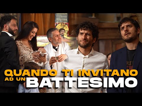 QUANDO TI INVITANO AD UN BATTESIMO