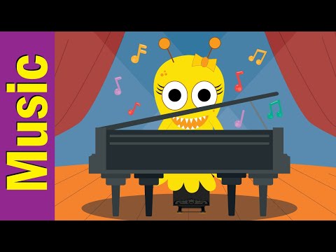 Can You Play The Piano? | Fun Kindergarten Songs for Children | Fun Kids Songs | Fun Kids English
