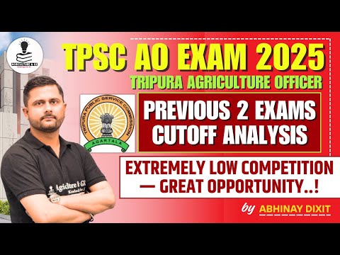 TPSC Agriculture Officer Cutoff Marks Analysis | TPSC Agriculture Officer Previous 2 Exams Cutoff