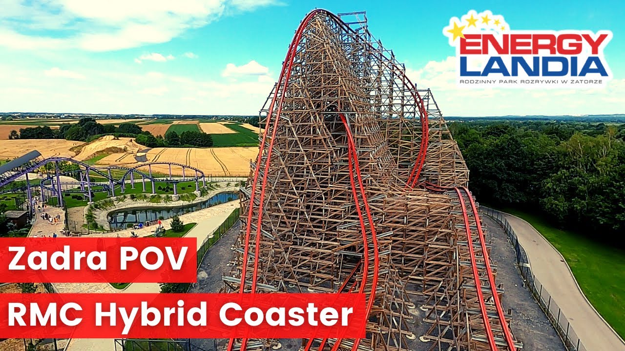 Zadra - Energylandia - On Ride, First Row - July 2022