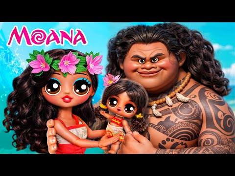 Princess Moana Growing Up! 32 DIYs