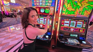 GIVING My Viewers $5,000 Then Winning Huge Jackpots at the Casino!