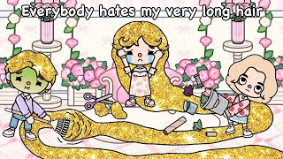 Everybody hates my very long hair 😔💔😥 l Toca Life Sad Stories l Bubbly Brownie Boca