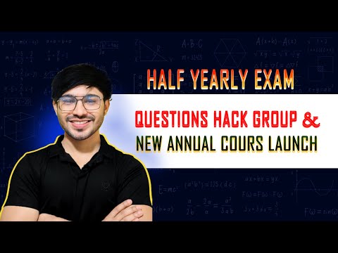 Half Yearly Questions Hack Group & New Annual Course Launch for Class 7-10। @nati-natnir-pathsala