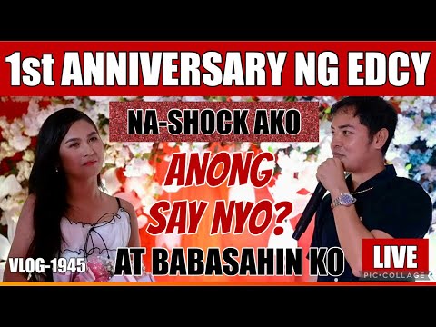 ⭕️ HAPPY 1st ANNIVERSARY EDCY | BAKIT GANON? HINDI TULOY AKO MAKA-REACTION, HAHAHA… HISTORY ITO!