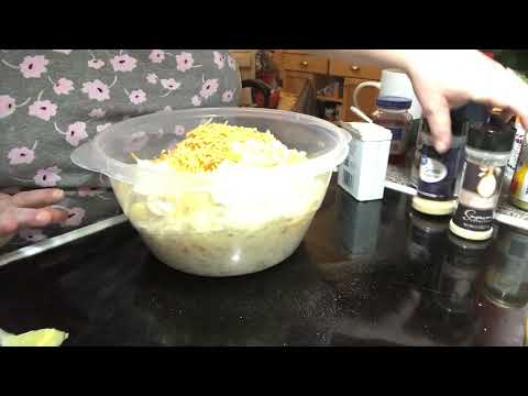 Cheesy Hash Brown Casserole Video 1