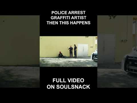 Police Arrest Graffiti Artist. Then This Happens #shorts
