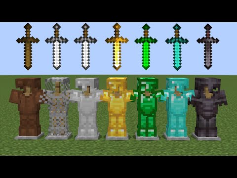 Which Armor is strongest minecraft experiment