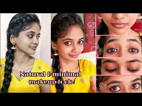 #beauty 😻 Natural look 🔥Easy makeup without too many products 🌹✨ #shorts #tamil