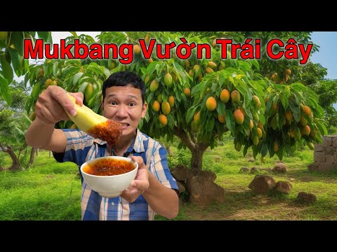 Mukbang Hết Vườn Trái Cây với Sốt Chấm Cay Tê Dại - CayTeDai