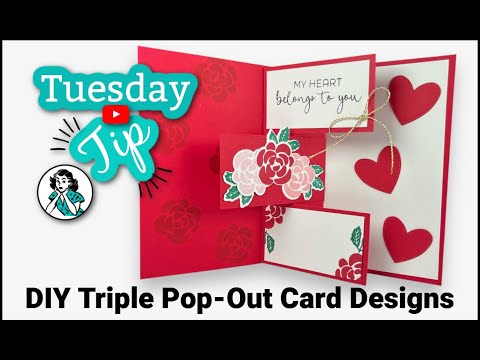 DIY Valentine's Day Card That POPS! (Literally, Three Times!)