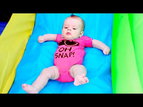 TRY NOT TO LAUGH: Cutest and Funniest Baby FAILS Moments Compilatio ||  Cool Peachy