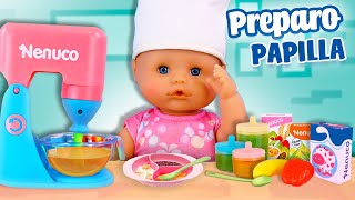 🍓👶 Preparando una Merienda Saludable con Mi Bebé Nenuco: ¡Smoothies y Más! 🥣🧸