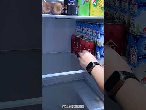 ASMR SUSUN BARANG DI PETI AIS (shorts)