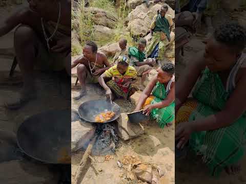 When the wild hunter ate pakodi for the first time, it was amazing.🤩 #wildlife #trending #africa