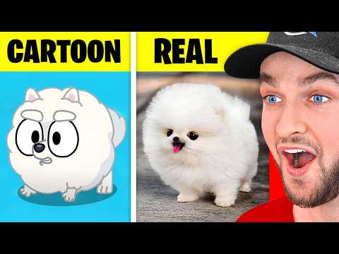 Cartoon Characters That Exist in REAL LIFE!