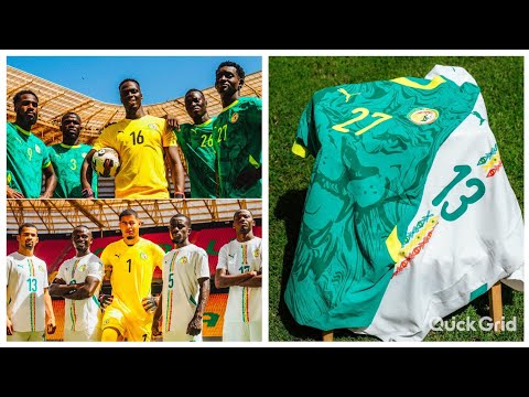 🚨Exclusivité! Voici les Maillots du Sénégal 🦁