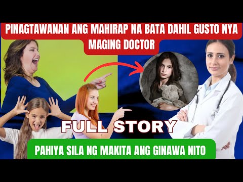 PINAGTAWANAN ANG MAHIRAP NA BATA DAHIL GUSTO NIYA MAGING DOCTOR, PAHIYA SILA NG MAKITA ANG GINAWA N