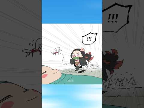 Nezuko Con Un Mosquito En La Noche