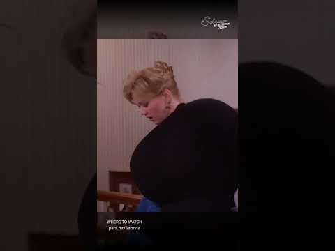 A boobie trap! #SabrinaTheTeenageWitch Now streaming on Paramount+ #shorts