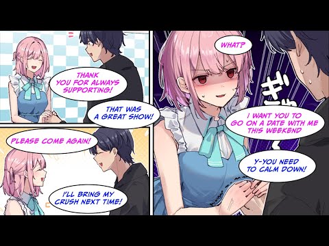 [Manga Dub] At an event with my favorite idol, I hinted at having an interest in another girl
