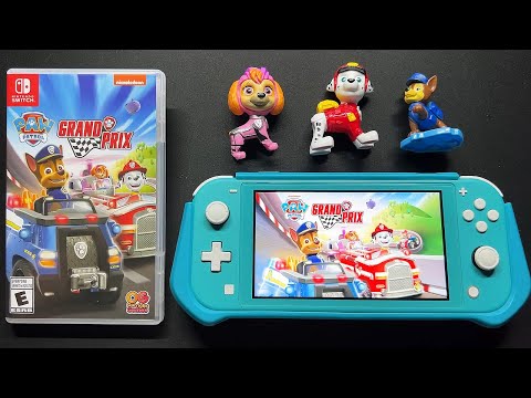 Paw Patrol Grand Prix Gameplay | Nintendo Switch Lite #pawpatrol