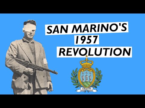 YouTube video thumbnail: San Marino's 1957 Coup - The Rovereta Affair!