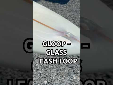 Glass Loop Process - Installation on Surfboard! Check out the artistic process!