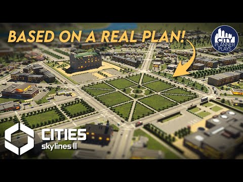 Starting a New City in Cities Skylines 2 Inspired by a Real Master Plan!