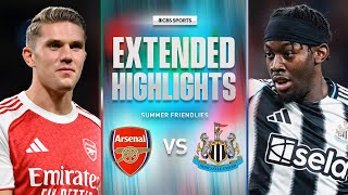 Arsenal vs. Newcastle United: Extended Highlights | Summer Friendly | CBS Sports Golazo