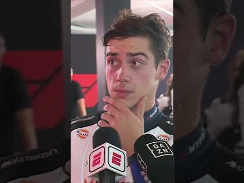 Franco Colapinto habló de su debut en la Fórmula 1