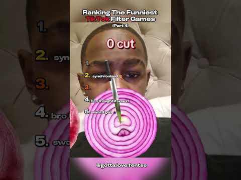 Ranking the Funniest TikTok Filter Games (Part 4)