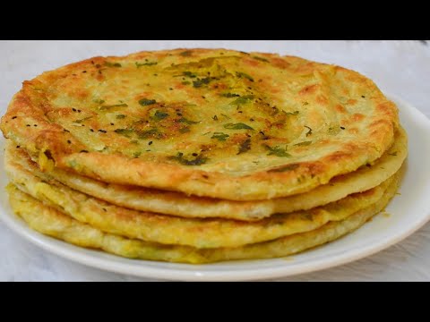 Aloo Laccha Paratha ll Warki Aloo Bhara Crispy Paratha Recpie in 10 minutes by livelycooking
