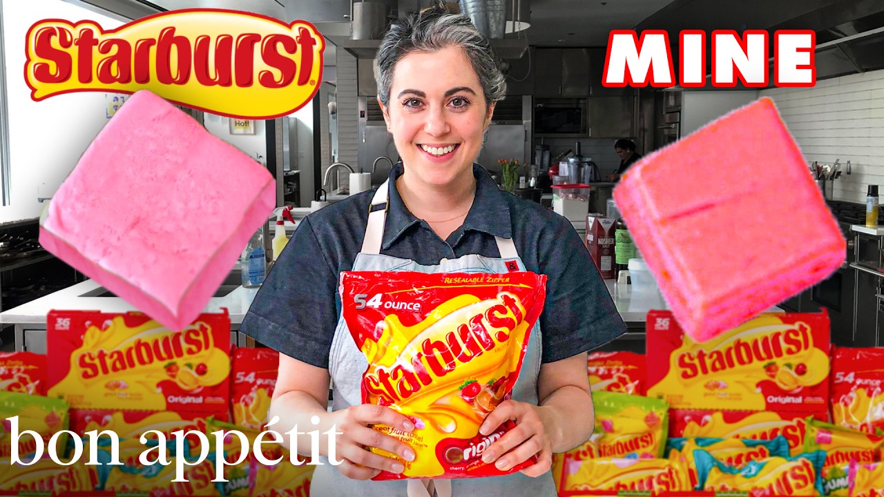 Pastry Chef Attempts to Make Gourmet Starburst Gourmet Makes