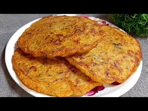 जब रोटी सब्जी बनाने का मन न करे तो 5 मिनट में दो चीज़ों से ये बनालो | healthy Breakfast recipe|Nasht