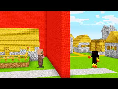 o villager quer ficar separado no minecraft