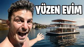 YÜZEN EVE TAŞINIYORUM!! (İSTANBUL BOĞAZI)